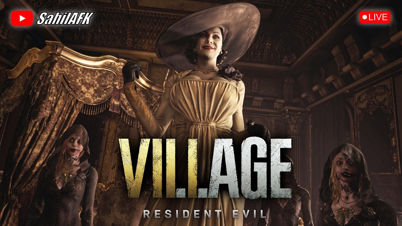 🔴Resident Evil Village for the FIRST TIME Before RE9 Requiem! | SahilAFK #residentevilvillage #re8