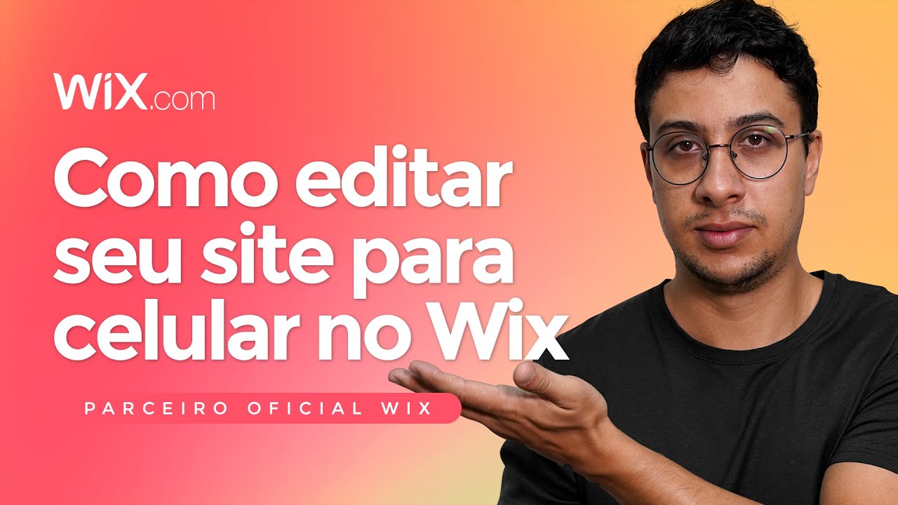 Como editar seu site para celular no Wix