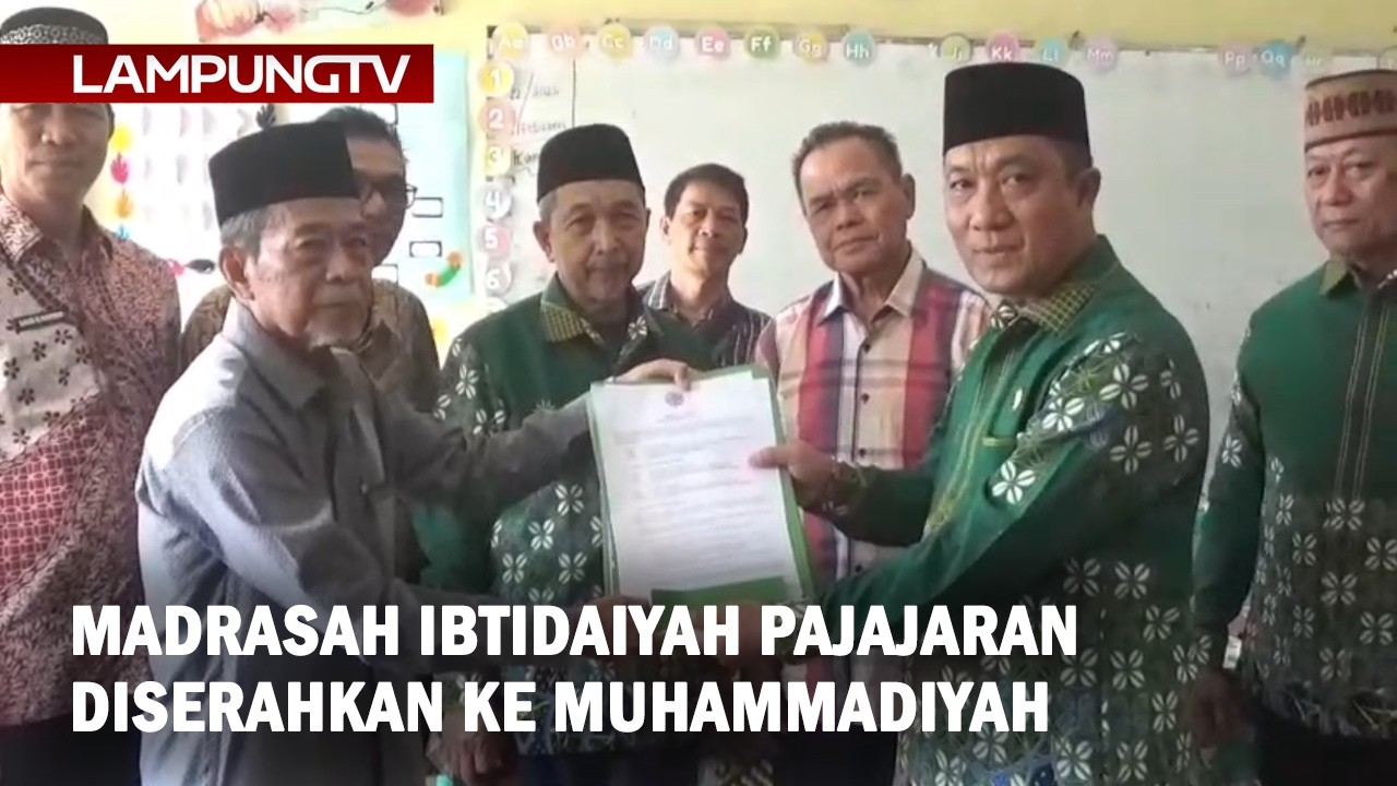 Madrasah Ibtidaiyah Pajajaran Diserahkan ke Muhammadiyah
