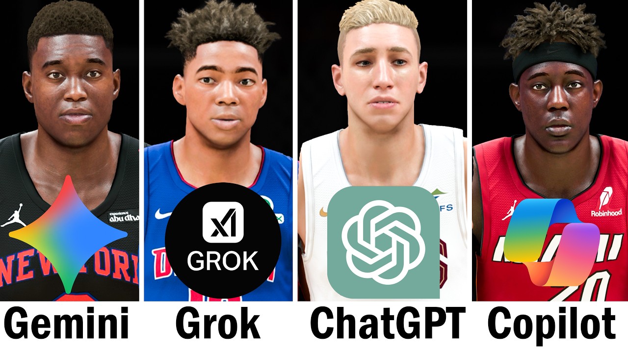 I Used Every AI to Create Rival NBA Stars