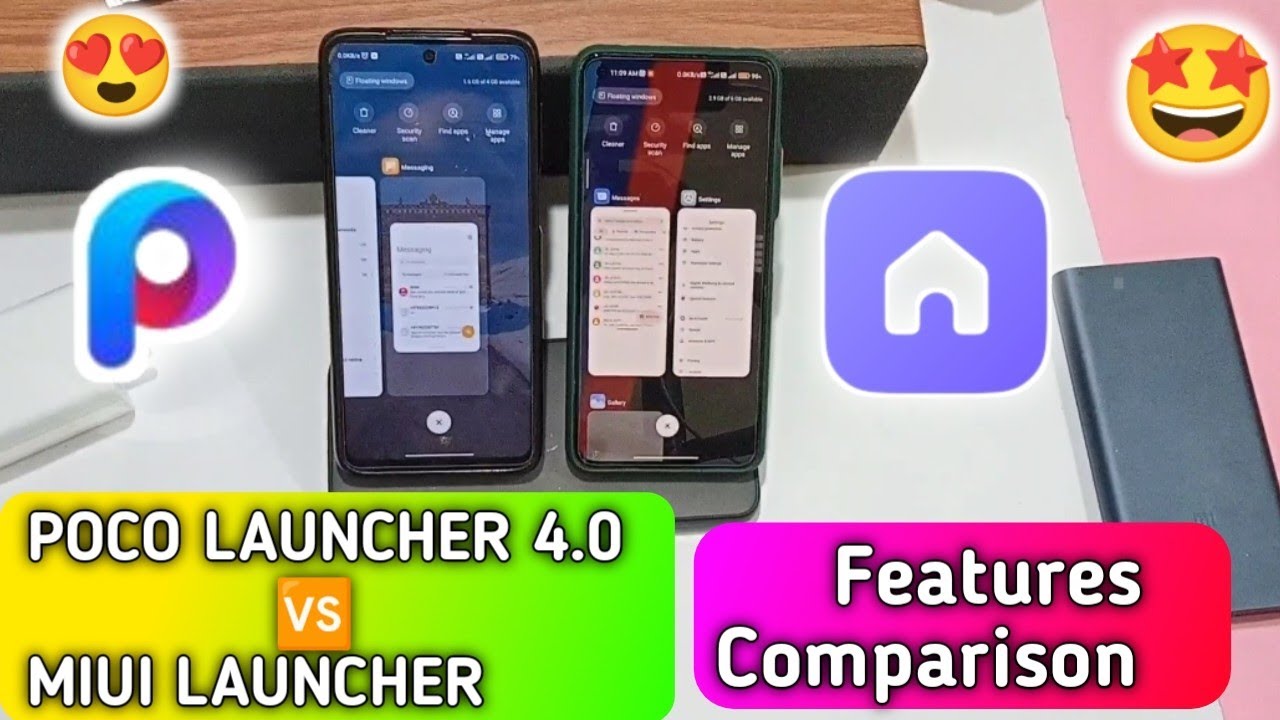 Poco Launcher 4.0 Vs Miui System Launcher | Full Comparison Video | Features Comparison video |