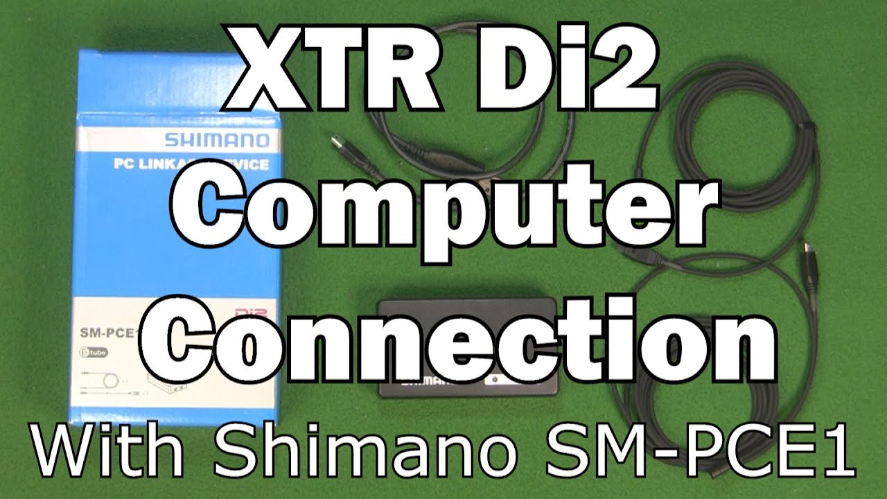 Подключение компьютера XTR Di2 с помощью SM-PCE1