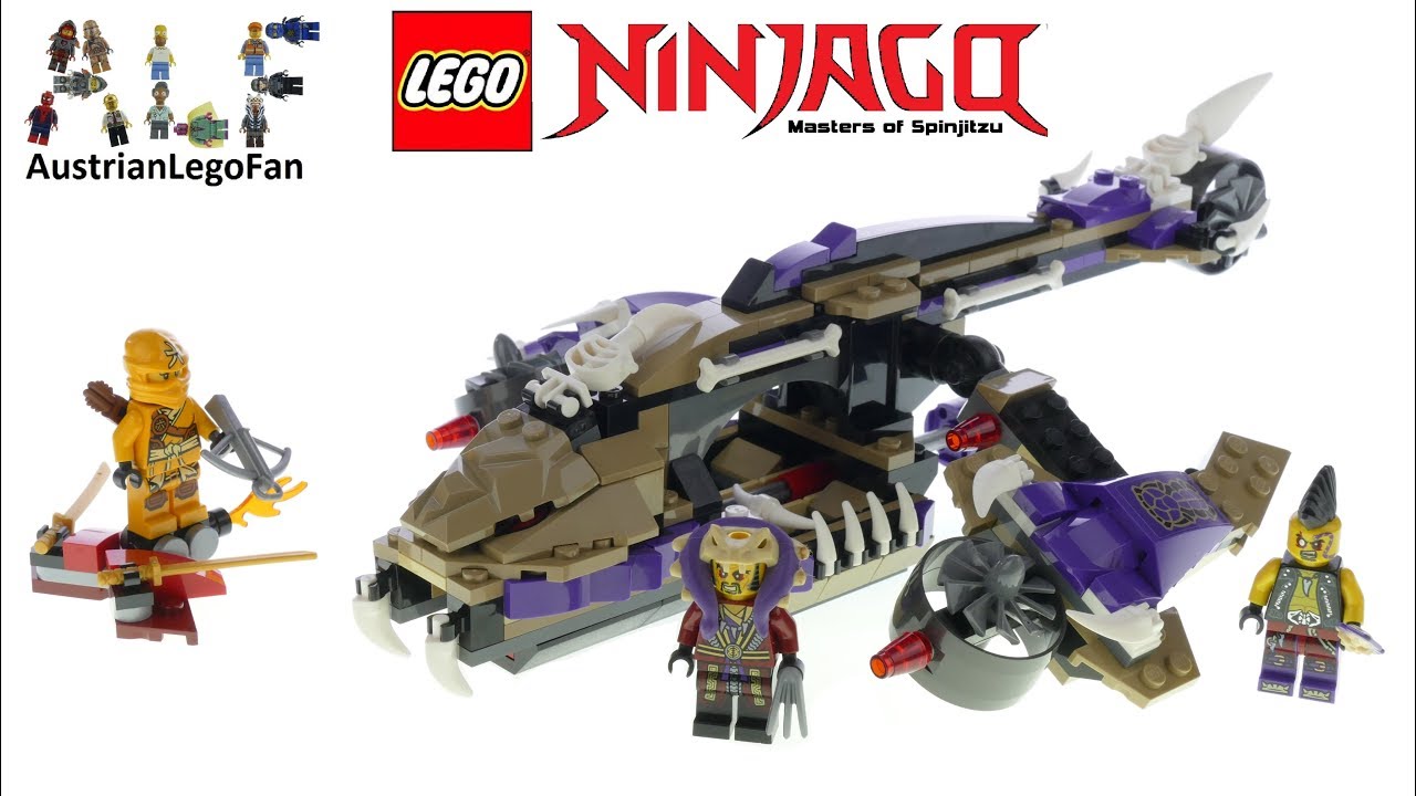 Lego Ninjago 70746 Condrai Copter Attack - Lego Speed Build Review