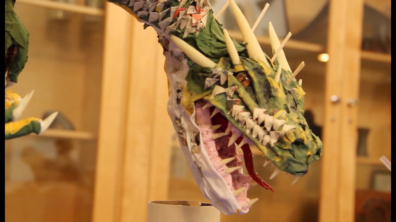 Wonder Zone: Paper Mache Dragons