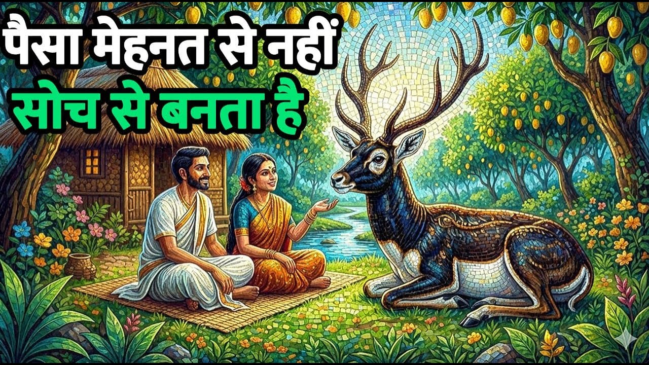 काले हिरन ने बताया पैसा मेहनत से नहीं सोच से बनता है।ZINDAGI MOTIVATION
