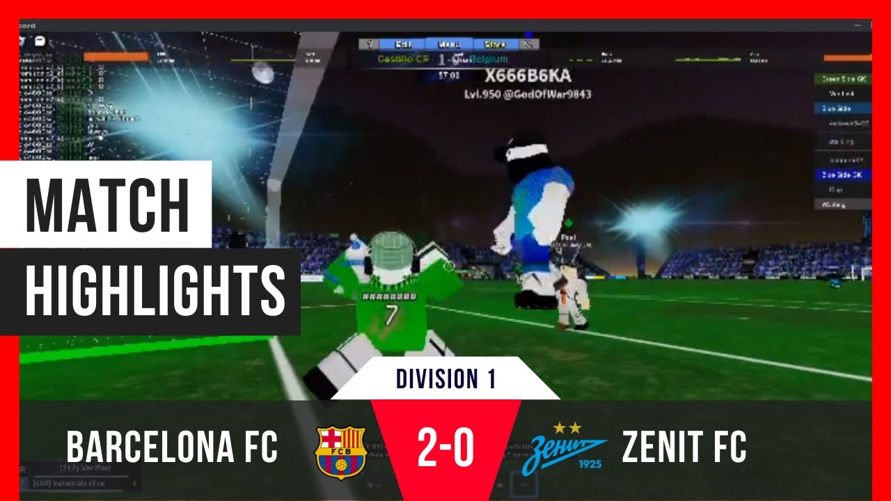 TL S10 | Barcelona Fc vs Zenit Fc | Division 1 | Highlights