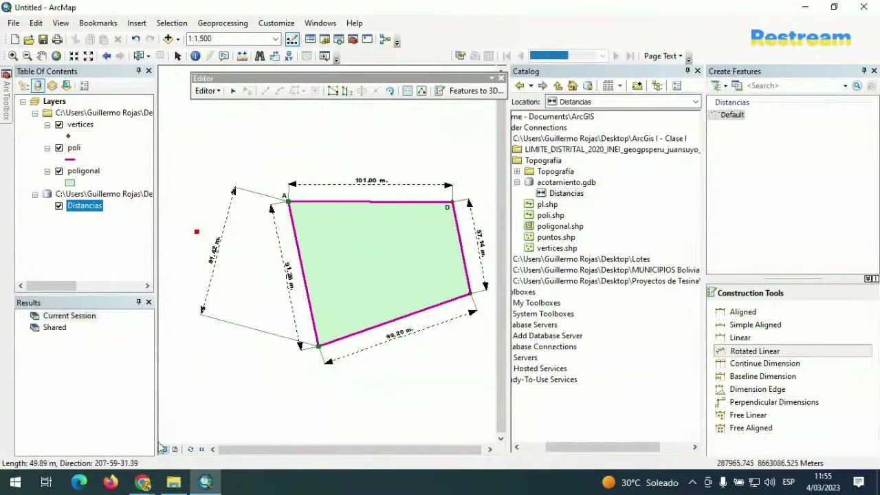 ¿Cómo hacer Acotamiento en ArcGis?