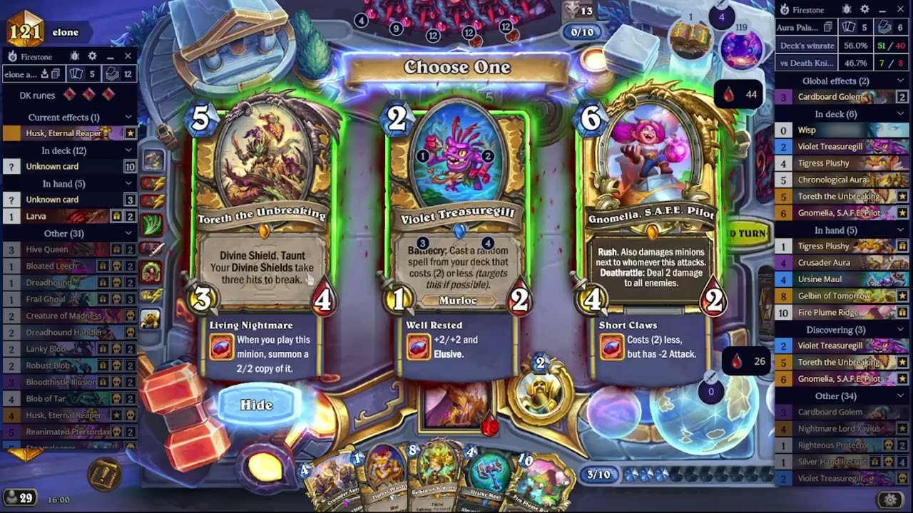 Hearthstone Echoes of the Infinite Aura Paladin: I did not expect this interaction