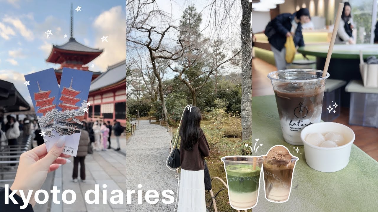 kyoto vlog .ೃ࿔*:･ matcha in uji, kiyomizu-dera, exploring arashiyama, viral matcha cafes, 5 days
