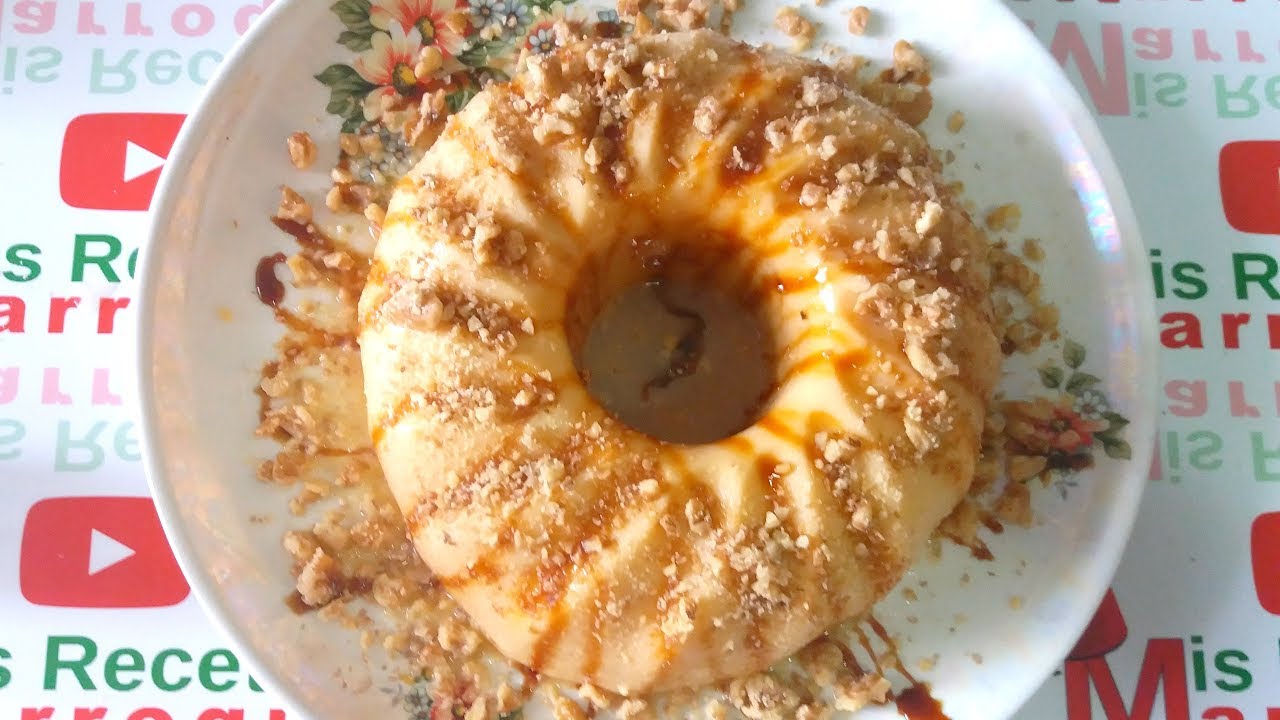 FLAN DE CAQUI O PERSIMON FÁCIL Y RÁPIDO | Mis Recetas Marroquí