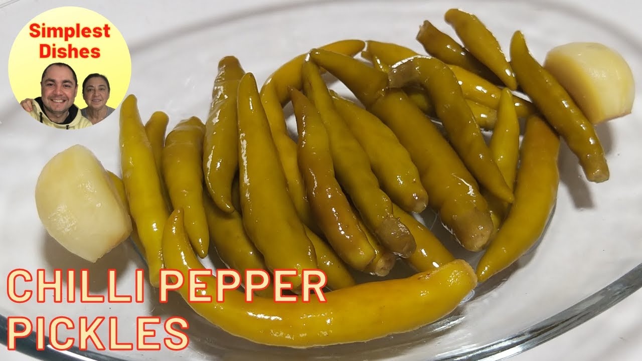 🔴JAK ZROBIĆ PIKLE Z PAPRYKI CHILI🌶Og&oacute;rki marynowane😋Papryki ozdobne🔥Pikszony Chilli