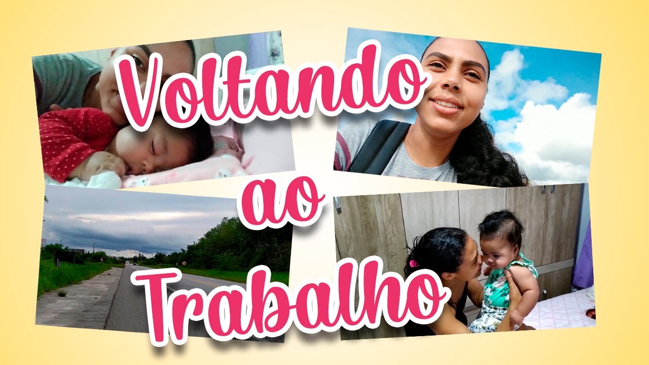DE VOLTA AO TRABALHO APÓS LICENÇA MATERNIDADE | PRIMEIRO DIA