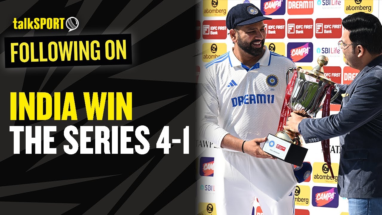 Following On In India - England Collapse Again As India Seal The Series!
