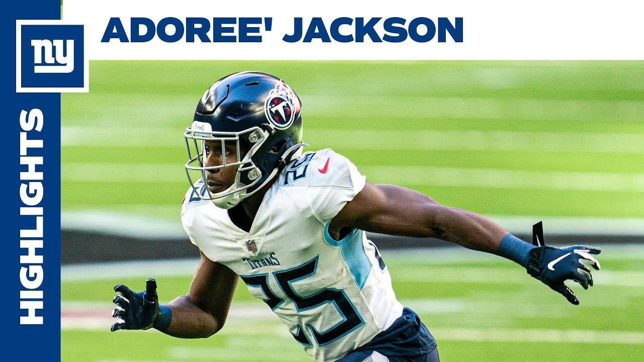 Highlights: CB Adoree' Jackson | New York Giants