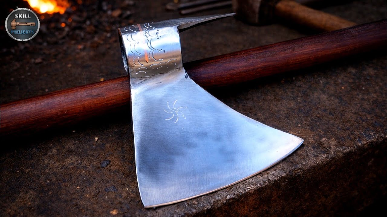 Turning Scrap Metal Into a Powerful Axe