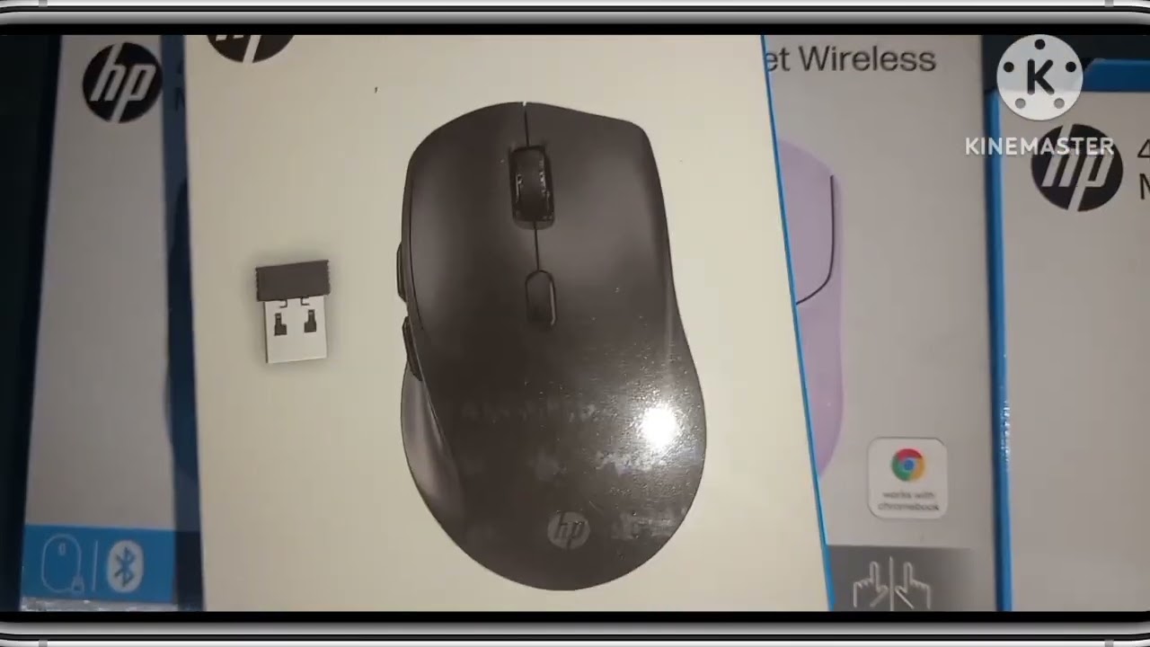HP 400 Quiet Wireless Mouse,Dual-Mode Connection,Up To 24 Months Of Battery Life,HP M310 Dual Mouse