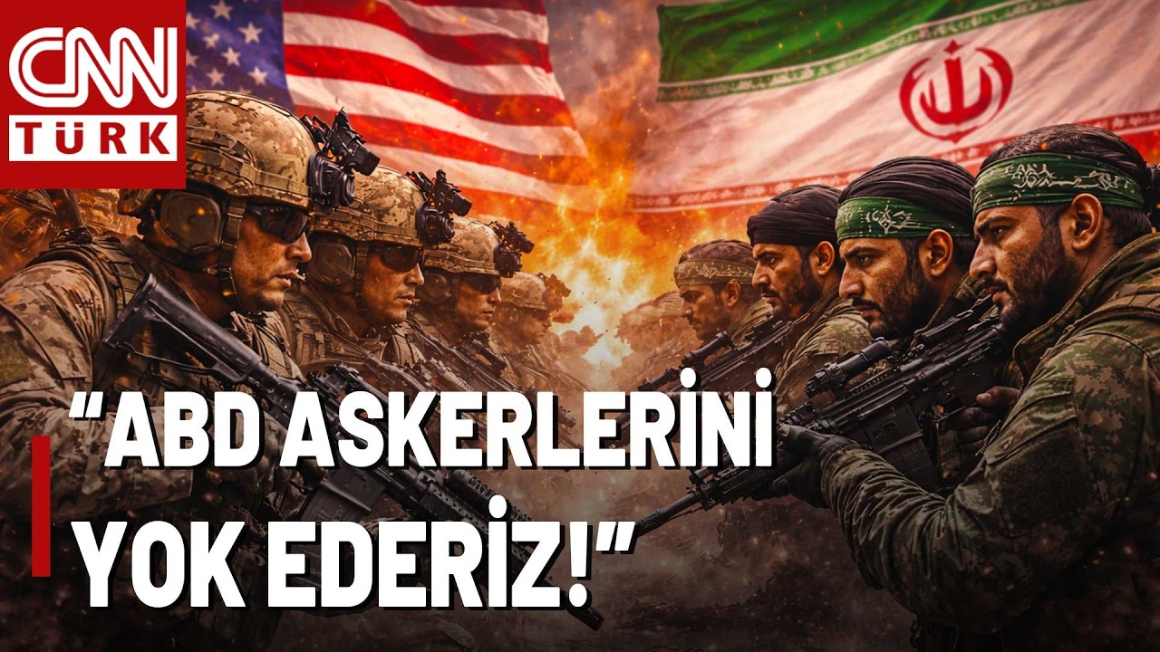 Ateş Kimi Yutacak: İran Mı ABD Mi? İran: ABD Askerlerini Yok Ederiz!