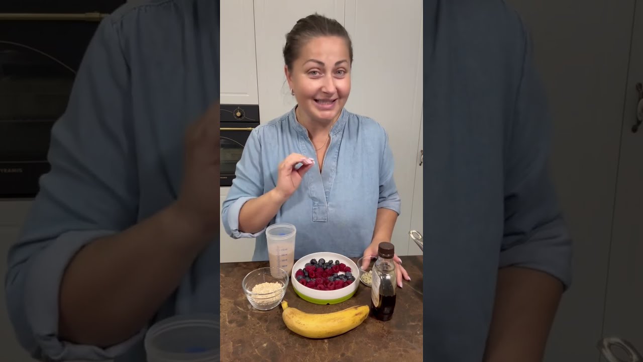 Cel mai bun terci de ovaz cu fructe de padure. 🍯 Dulce sanatos pentru copii, cu Gabriela Cristea!