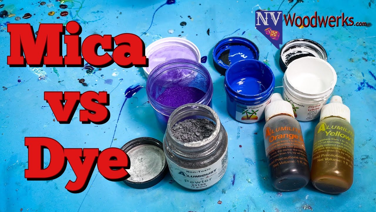 🔴Replay  Resin Casting: Mica Powders VS Liquid Dyes | Episode 42
