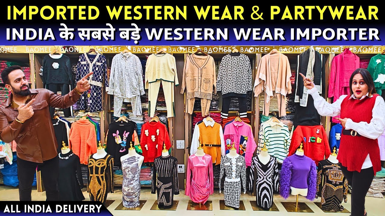 Imported western wear dress for women Party wear dress | Western wear wholesale market in delhi