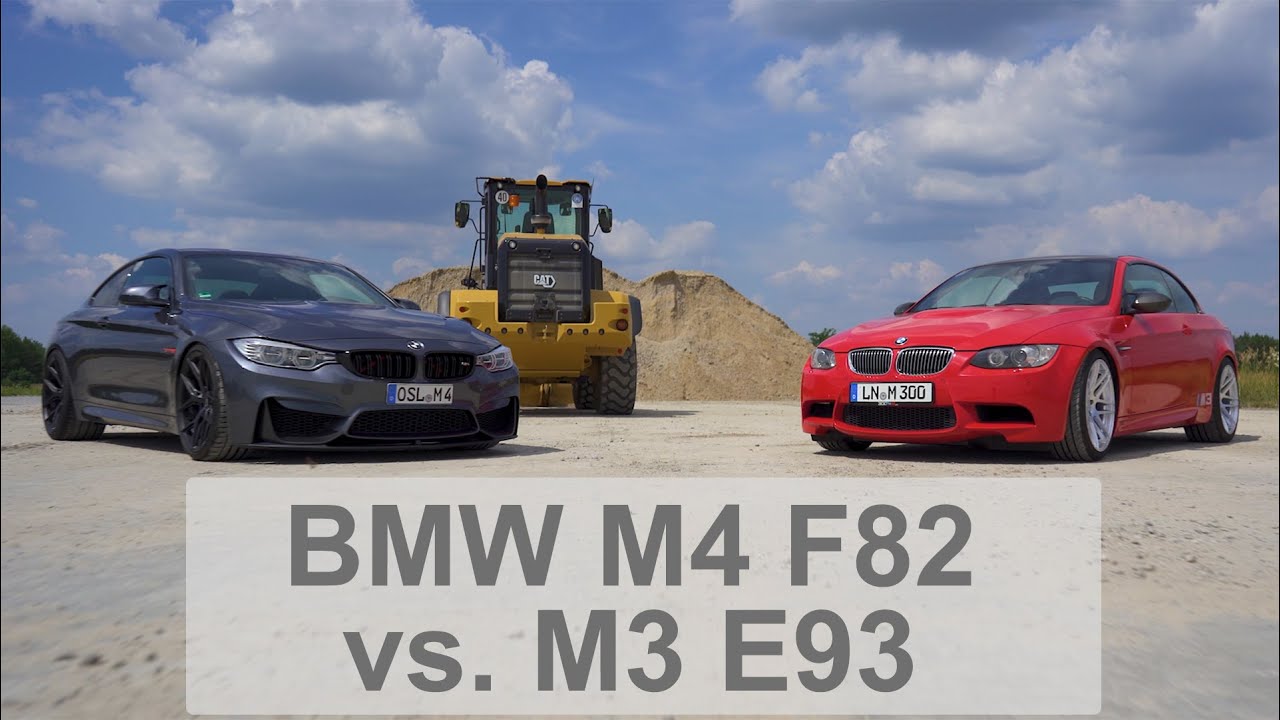 Car Movie - BMW M3 E93 E92 vs M4 F82 | Carporn | Exhaust Sound (w/ subtitles)