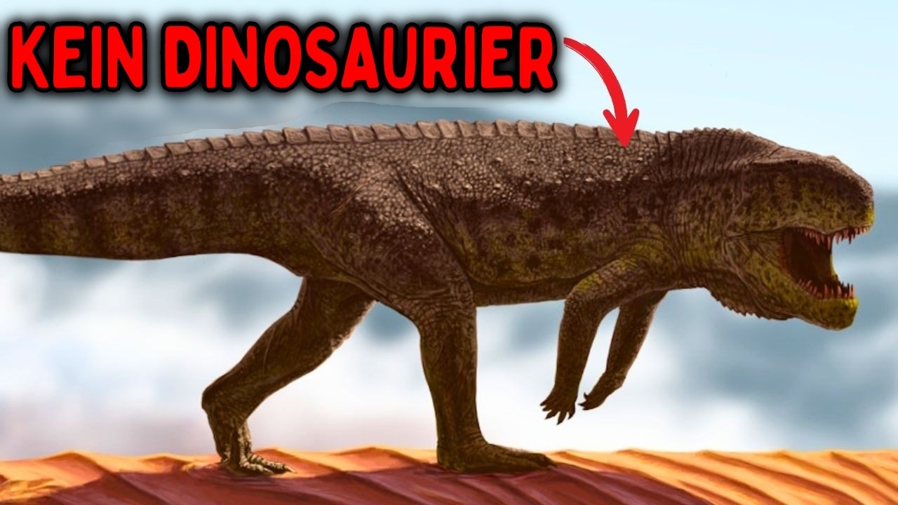 Die einzigen Raubtiere, die die Dinosaurier dominierten