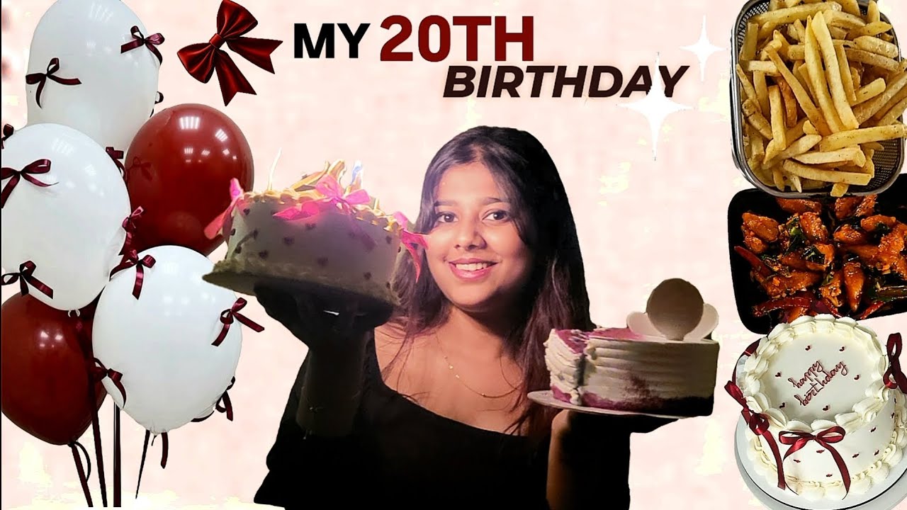 My 20th birthday vlog🎂🎈 Gifts that I got for my 20th birthday🎊✨️ |bithday| |vlog| ||Priti Saha||