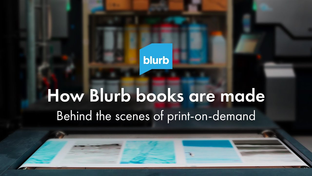 How Blurb Books Are Made | Behind the Scenes of Print-on-Demand