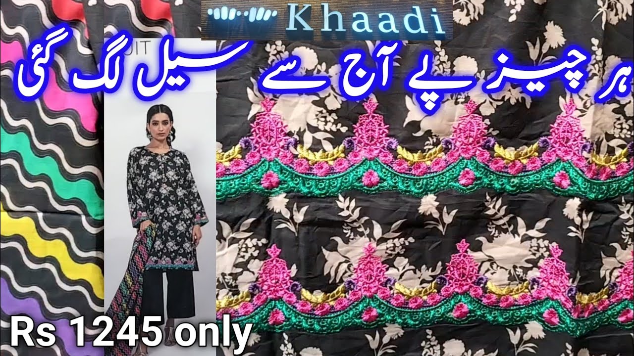 khaadi Summer Sale entire Collection