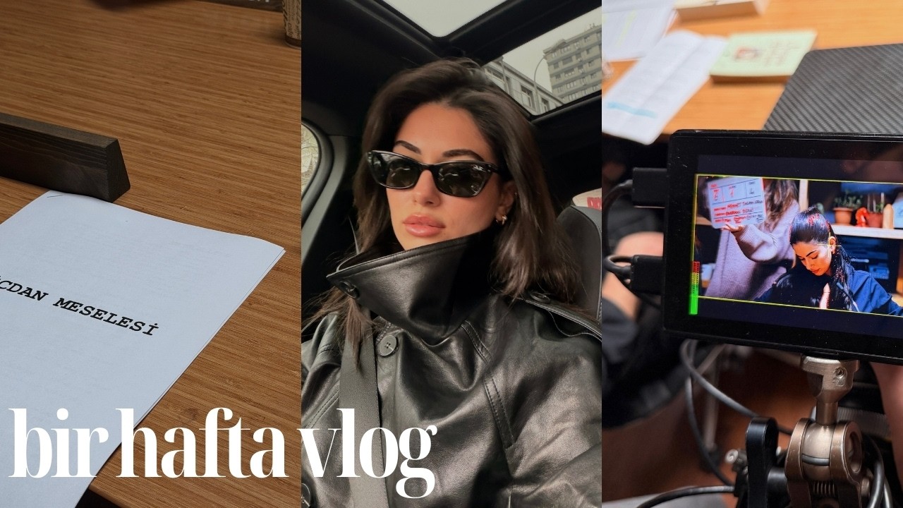 Yeni hayatımın ilk haftası🤪 | göz ameliyatı sonrası, şan dersi, kısa film, haftalık vlog