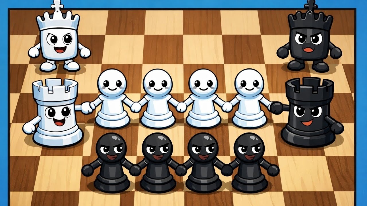 Chess Puzzle | Allenamento di Calcolo: Trova le 5 Mosse Giuste con il Bianco ⚔️♟️
