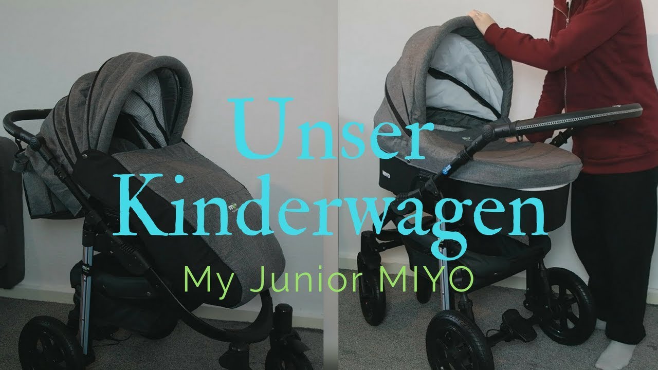 Kinderwagen Unboxing | My Junior MIYO 3 in 1 | Melis Family Blog