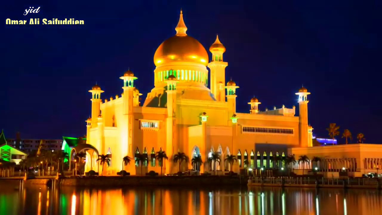 [Saraghuz] Golden Masjid Omar Ali Saifuddien, World's Most Beautiful Mosque in Brunei Darussalam
