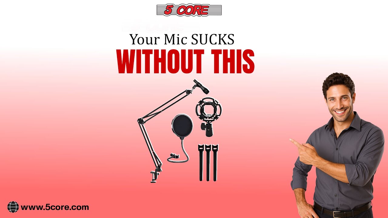 5Core Desk Microphone Stand | 21