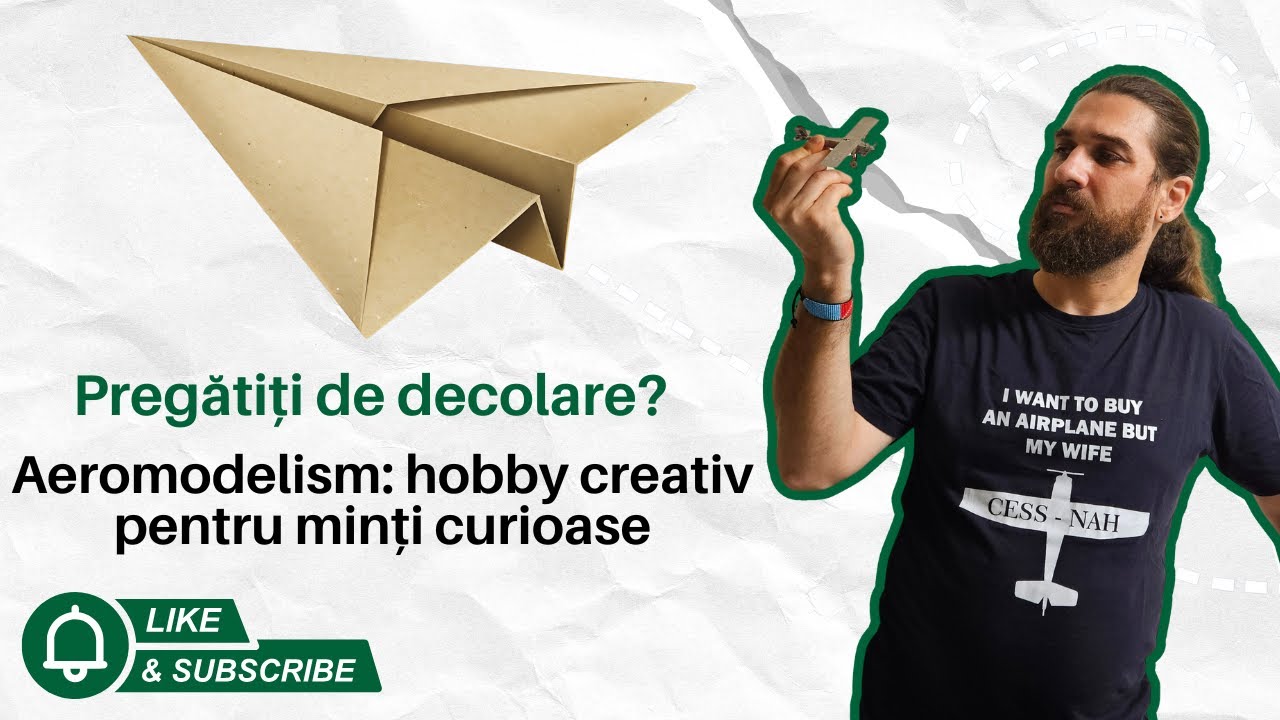 Pregătiți de decolare? ✈ Aeromodelism: hobby creativ pentru minți curioase #diyprojects