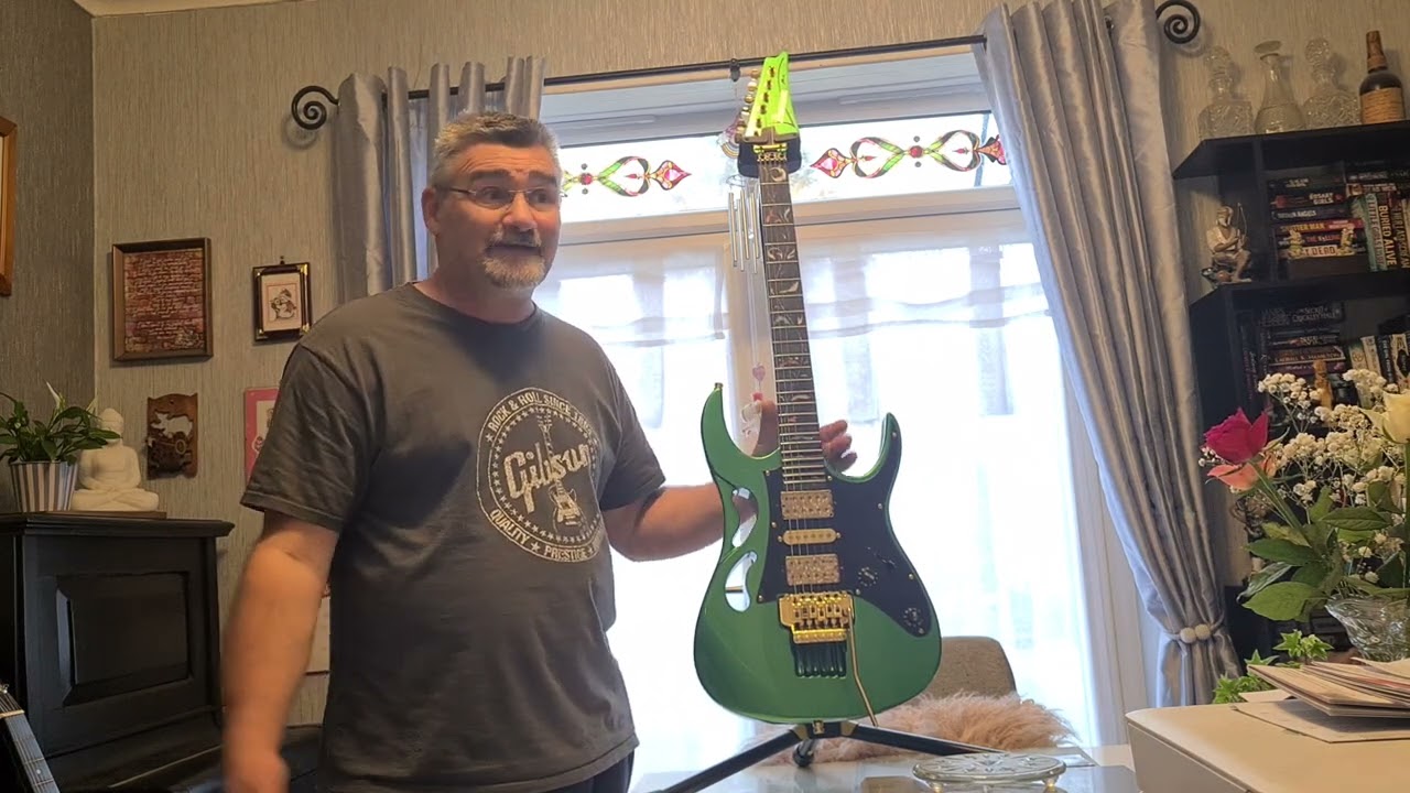 Ibanez pia fake from aliexpress sorry Steve vai