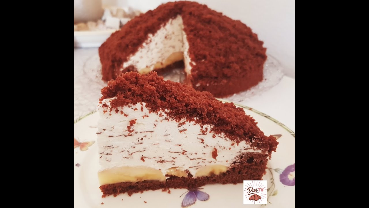 Maulwurfkuchen/ lecker /schnell/ Banana Cake