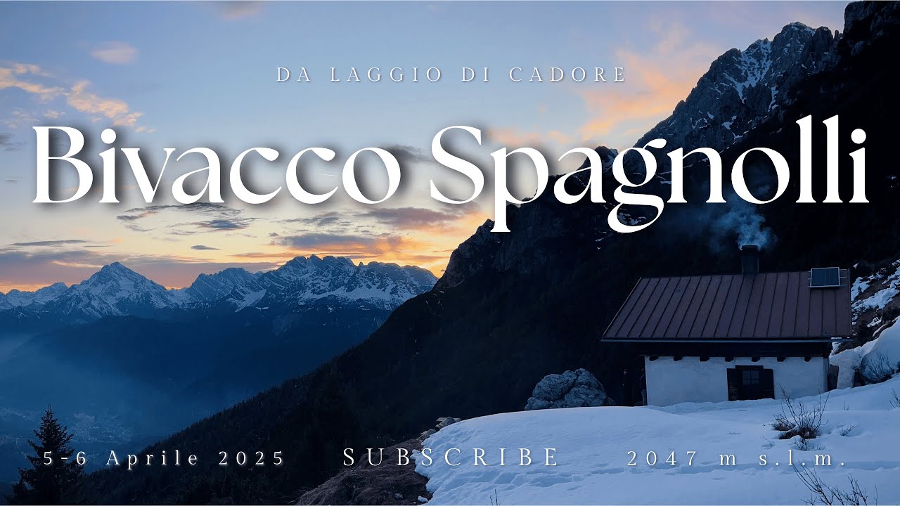 Tramonto al Bivacco Spagnolli | 2047 m | CAI Vigo di Cadore | con Simo
