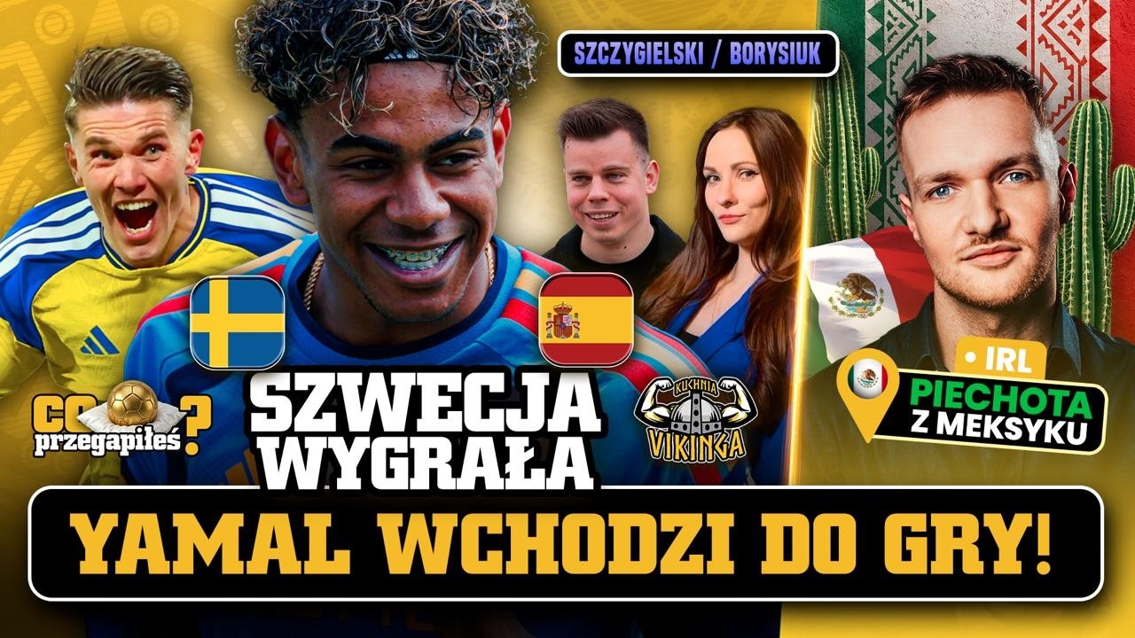 PIECHOTA Z MEKSYKU PO SZWECJA - TUNEZJA 5:1, WYBRZEŻE KOŚCI SŁONIOWEJ - EKWADOR 1:0 | CO PRZEGAPIŁEŚ