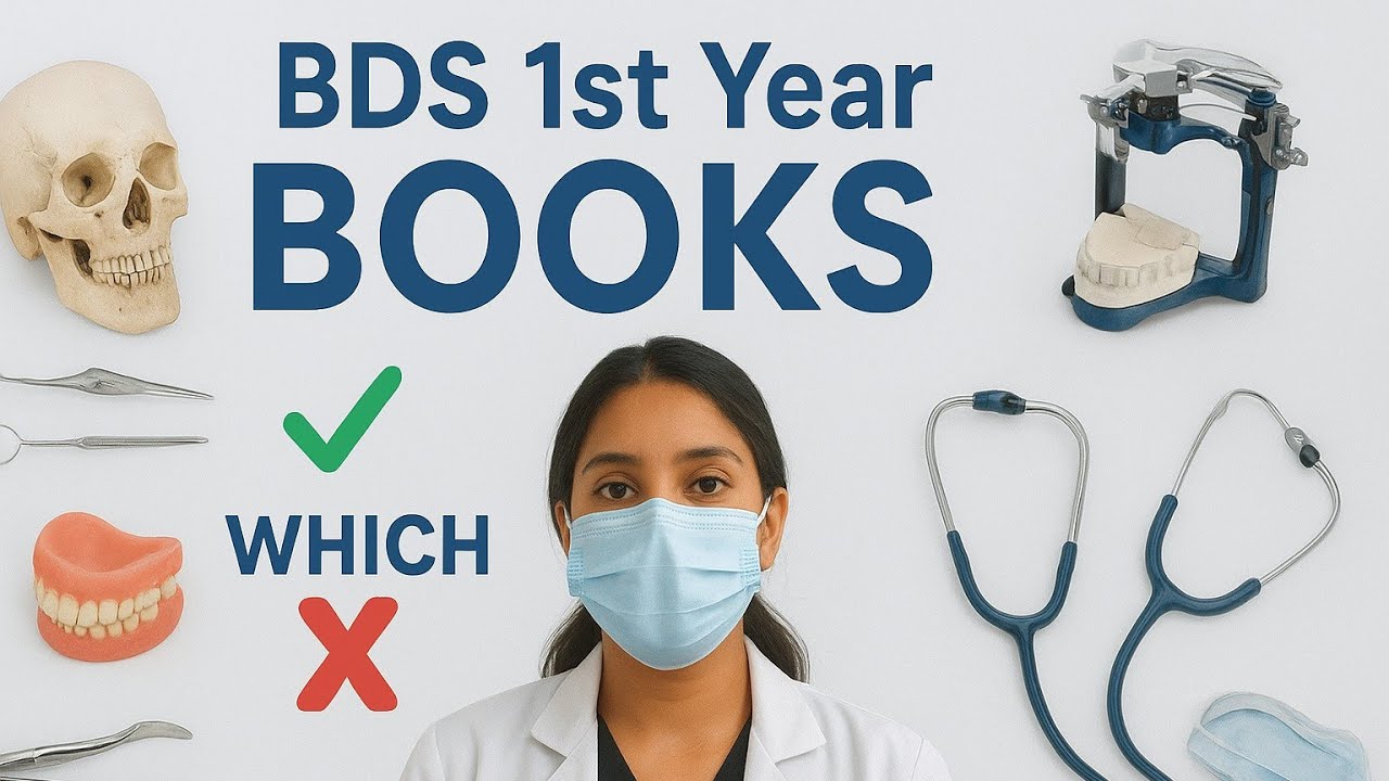 BDS 1st year Books 📚|Which Books to Buy ✅ & Which Not ❌|Honest Guide for Dental Students#studentlife