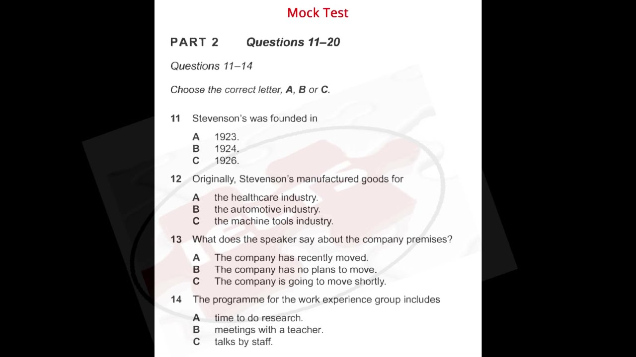 FEB 28 IELTS EXAM LISTENING IDP WITH ANSWERS