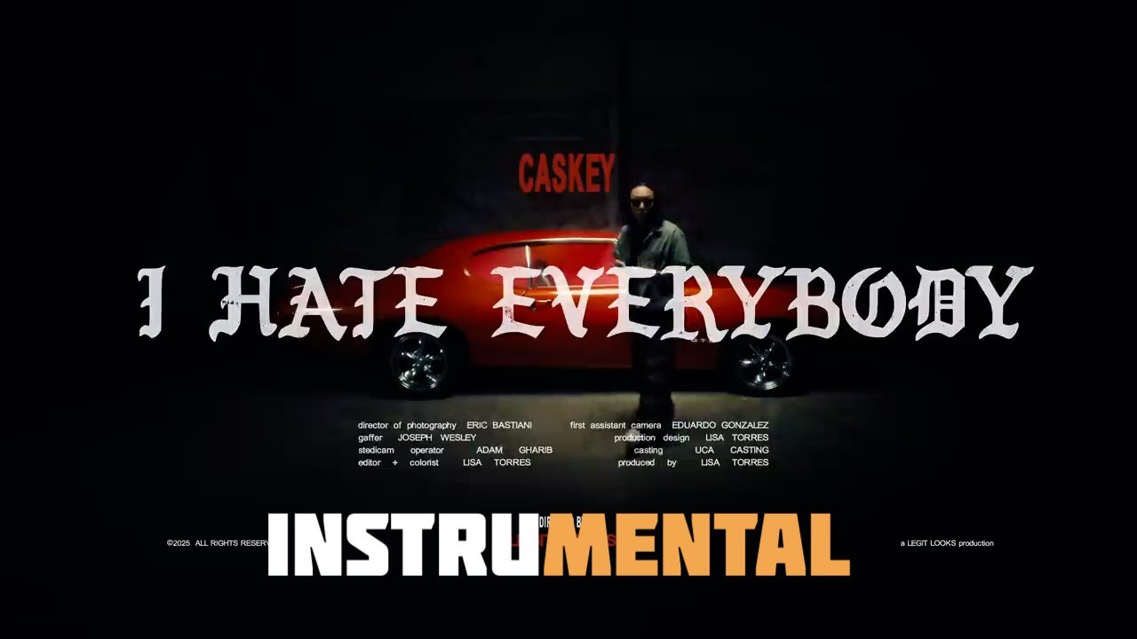Caskey - I HATE EVERYBODY (INSTRUMENTAL)Type Beat