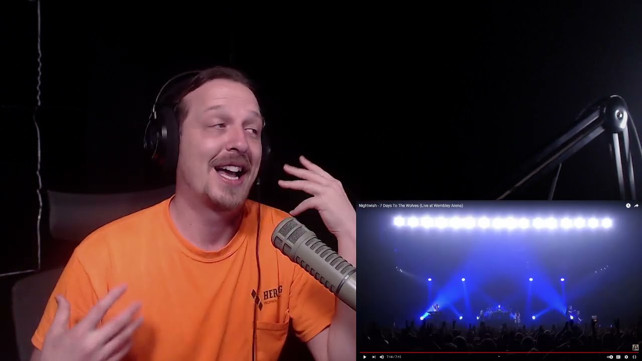 [Reaction] Nightwish - 7 Days to the Wolves (Awooooooooooooo!!!)