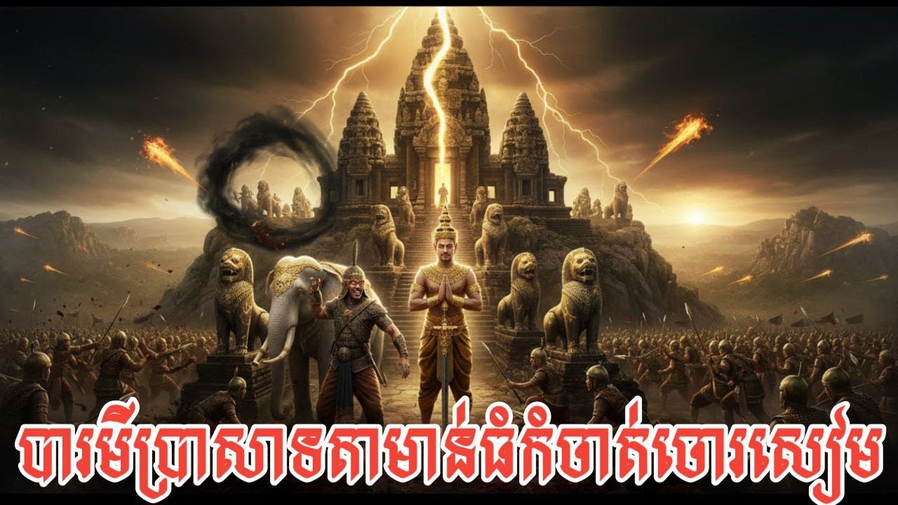 បារមីប្រាសាទតាមាន់ធំកំចាត់ចោរសៀម@KHMERTalesTV