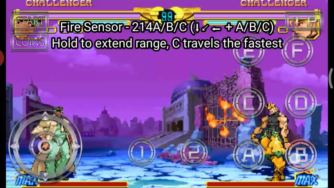 Avdol - JoJo HftF (Mobile) Movesets