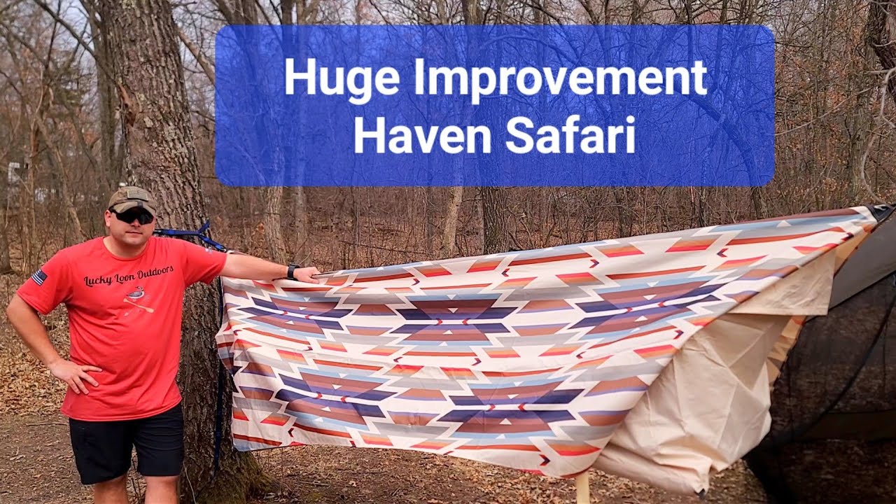 Первоначальная установка и впечатления от сафари-палатки Haven