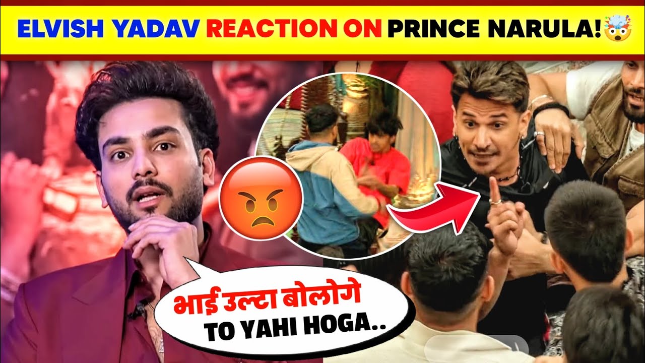 OMG!🤯 Elvish Yadav REACT ON Prince Narula & Maxtern The 50😡| Elvish Yadav On Archit Vs Maxtern Fight