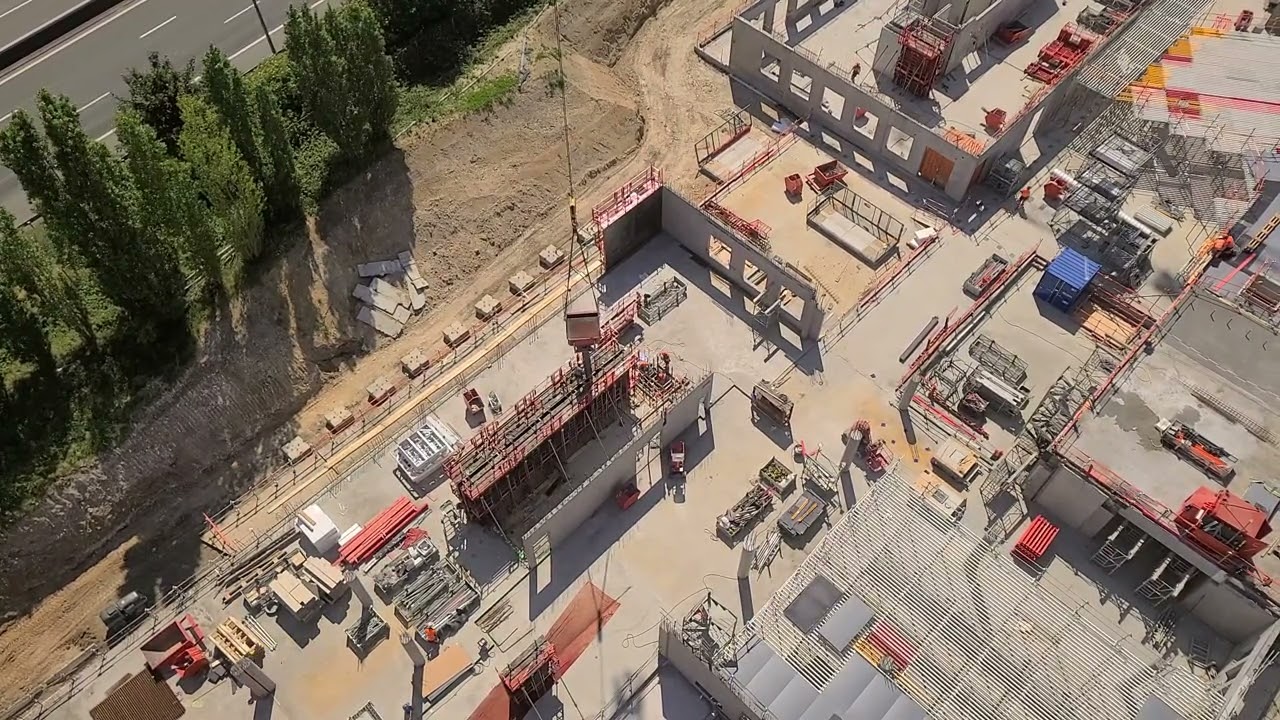 Grutier #8: Coulage des banches du RDC, le chantier progresse bien ! 🤑