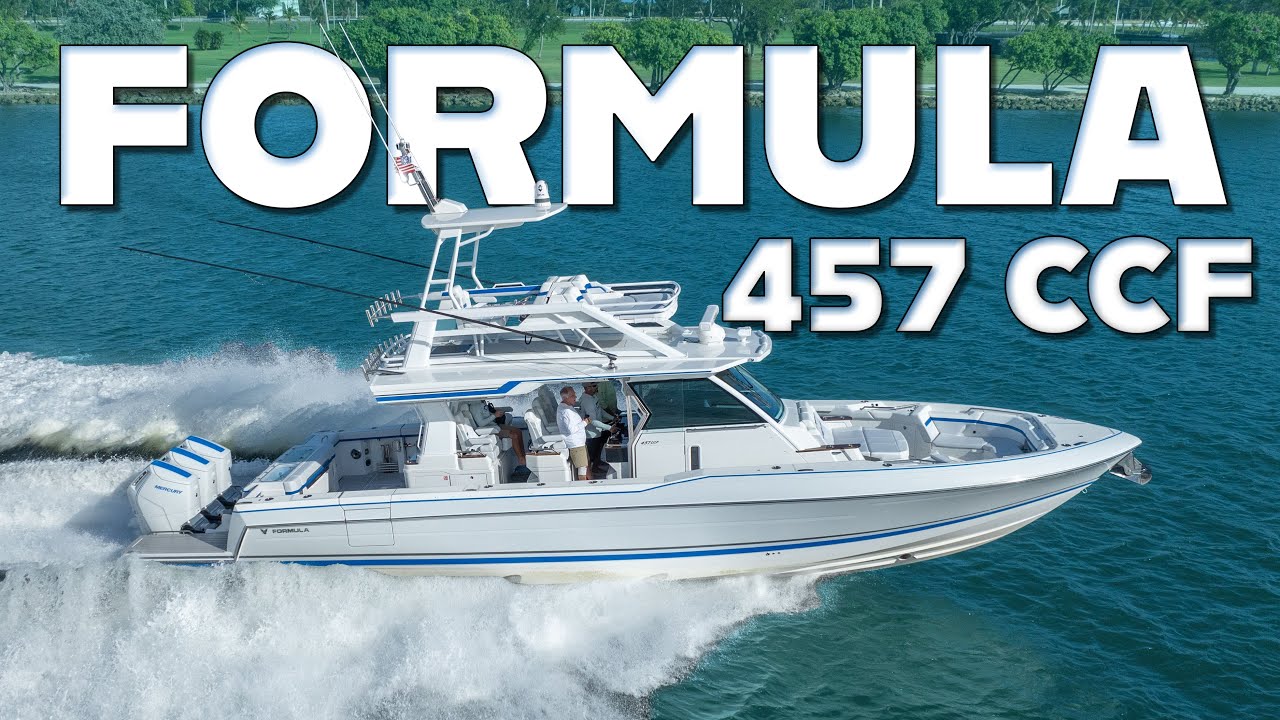 Formula 457CCF Is The Best Luxury Fishing Boat!