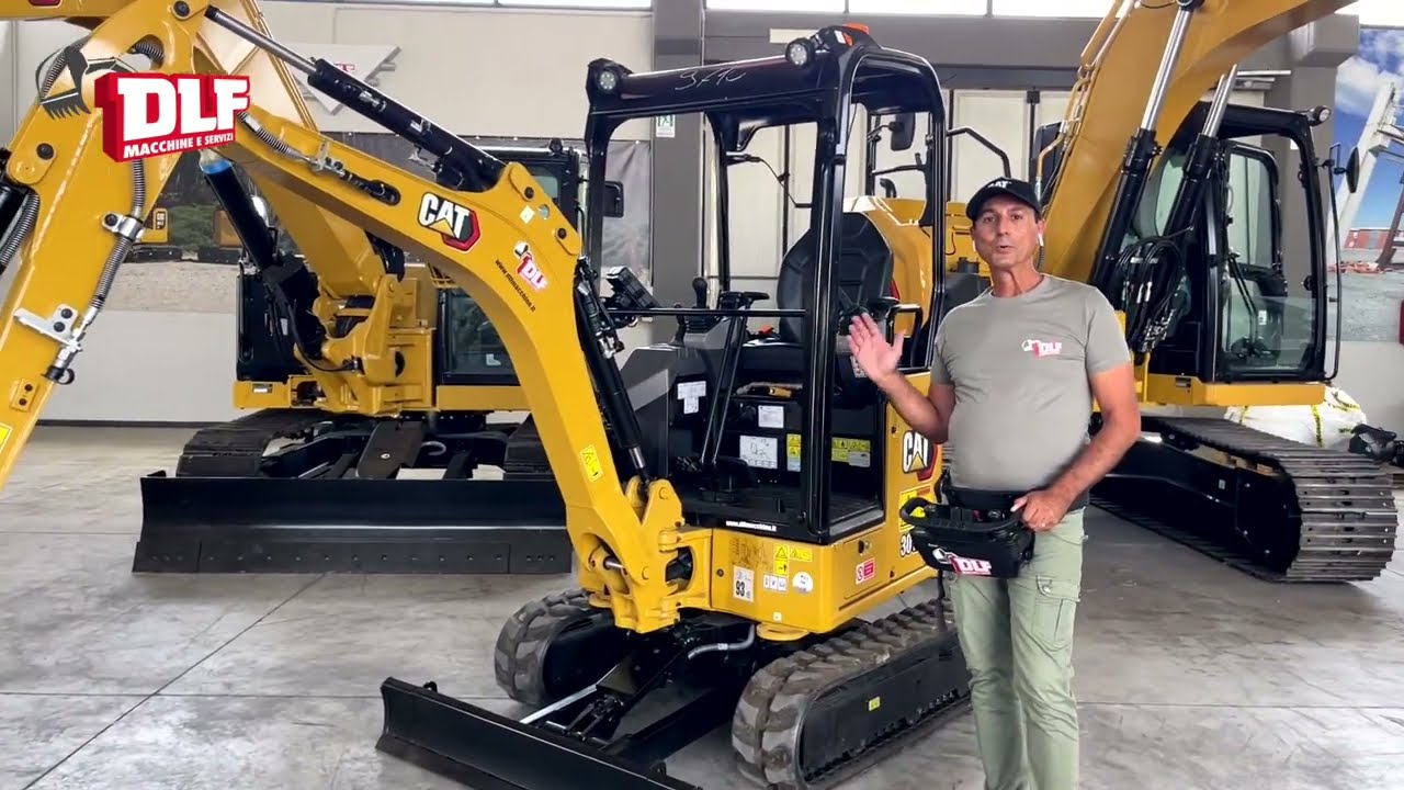 Escavatore Radiocomandato - Remote Control Caterpillar - DLF MACCHINE -
